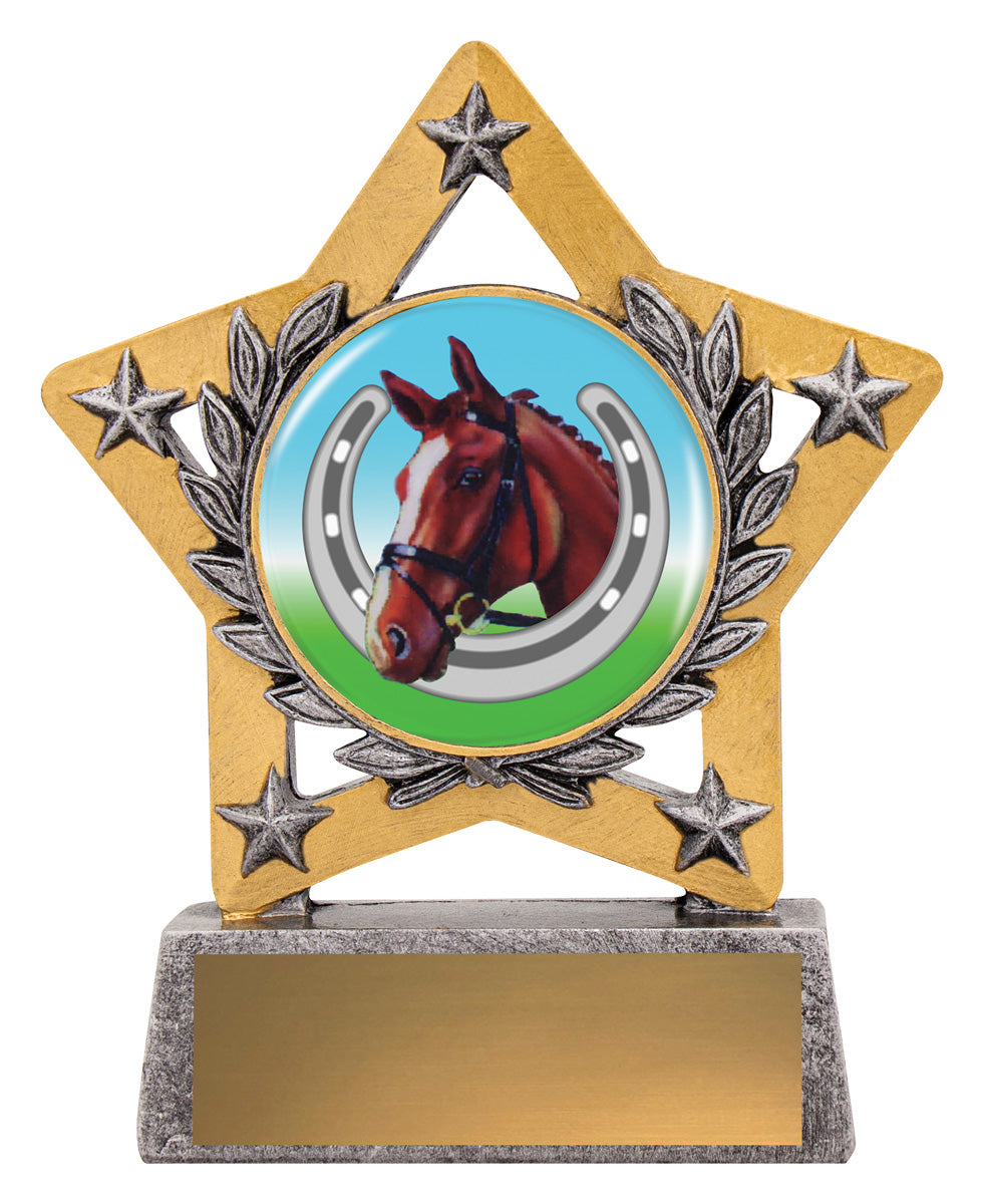 Mini Star Colour - Horse Shoe 130mm