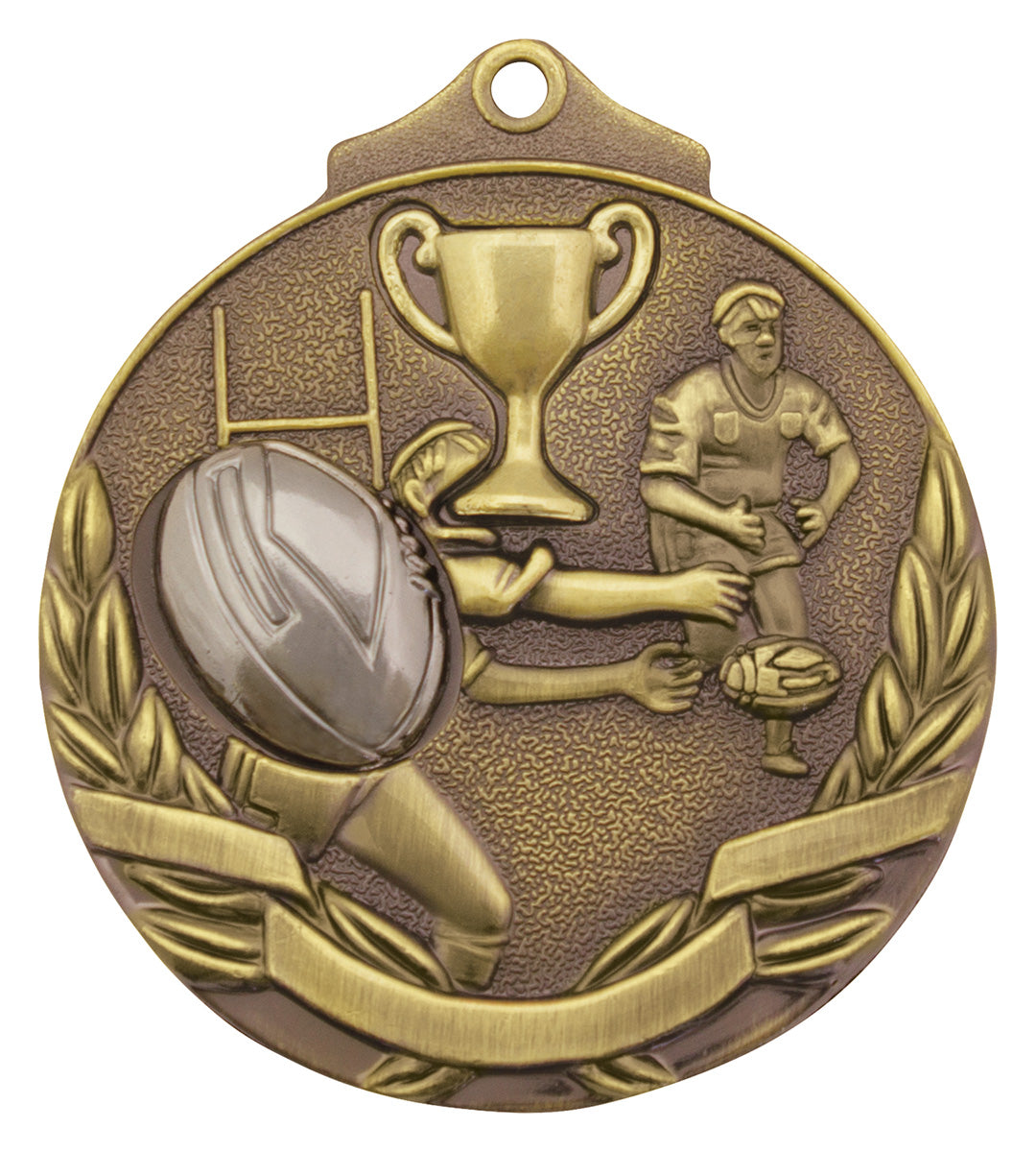 Two Tone Medal Gold