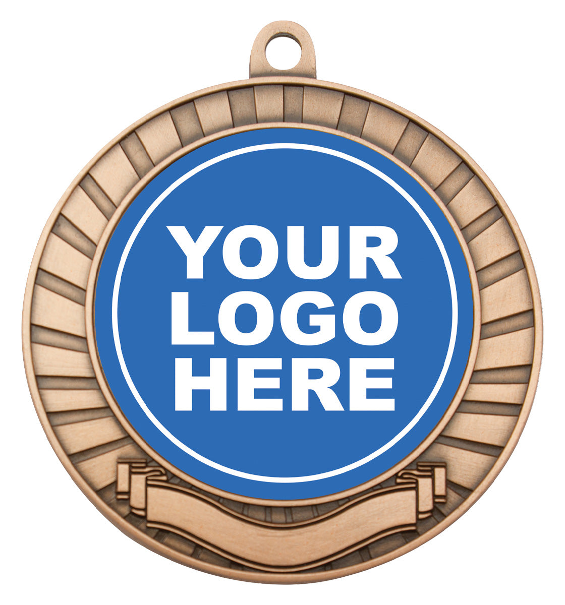 Eco Scroll 50mm Bronze