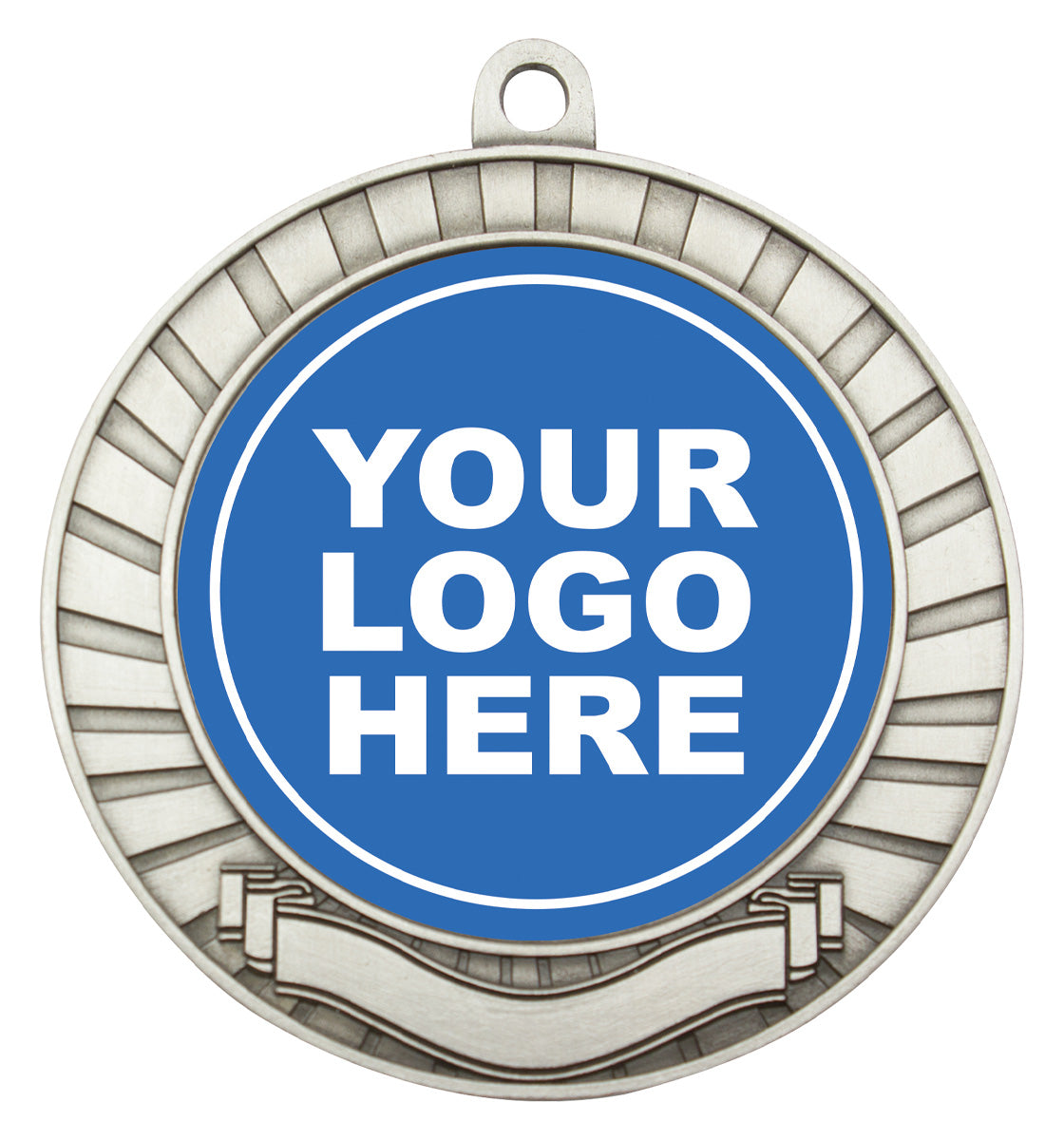 Eco Scroll 50mm Silver