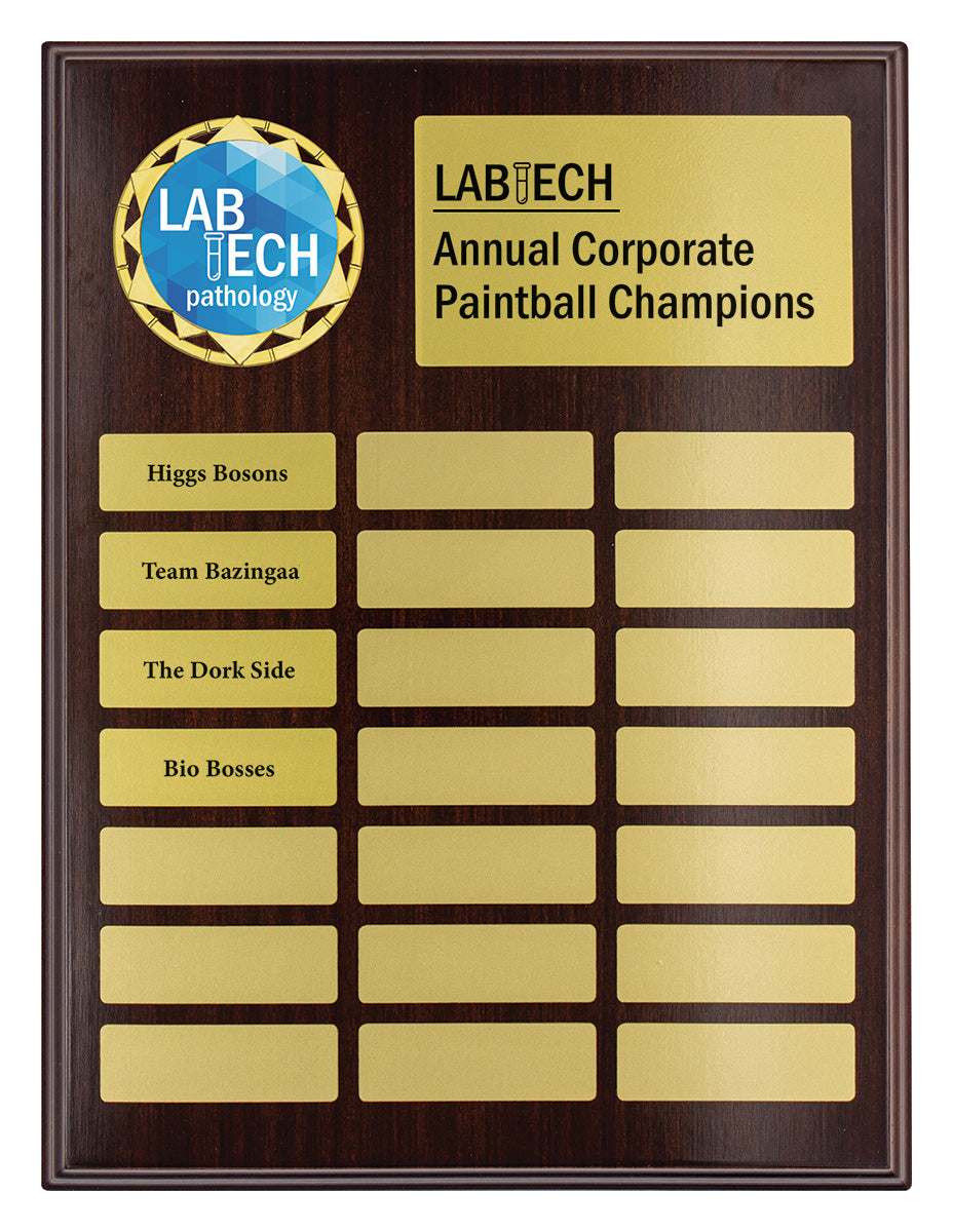 Topline Logo Plaque 300mm