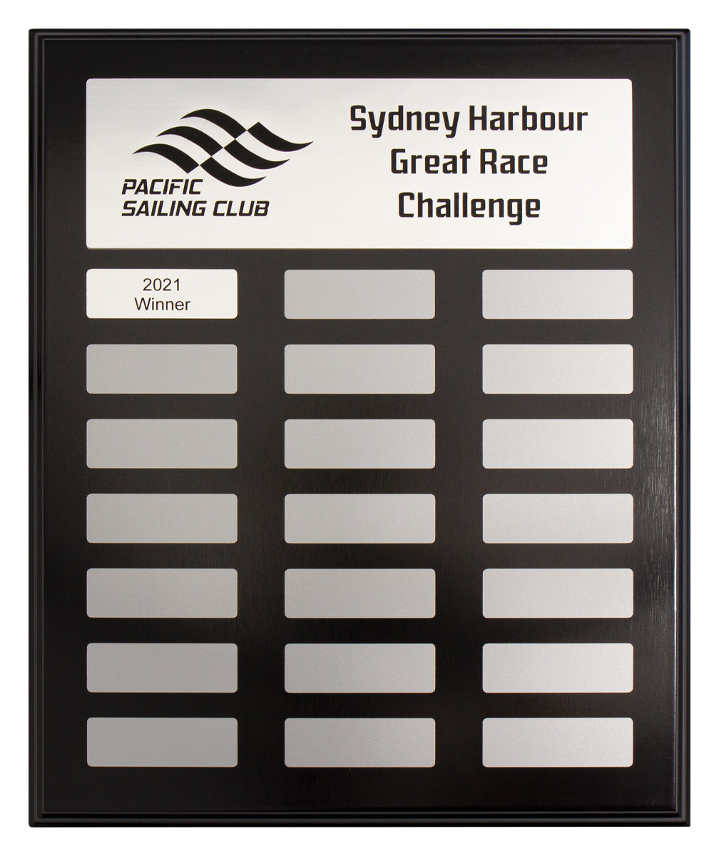 Classic Silver Plaque 325mm