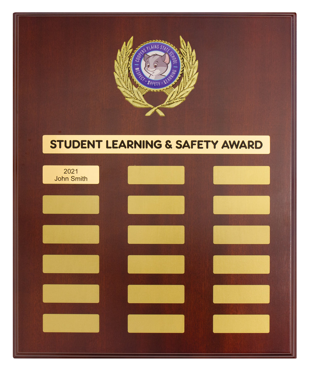 Standard Logo Plaque 380mm