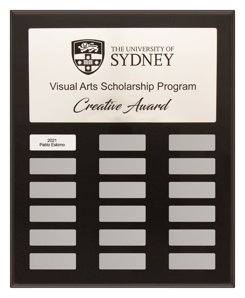 Topmost Design Plaque 380mm