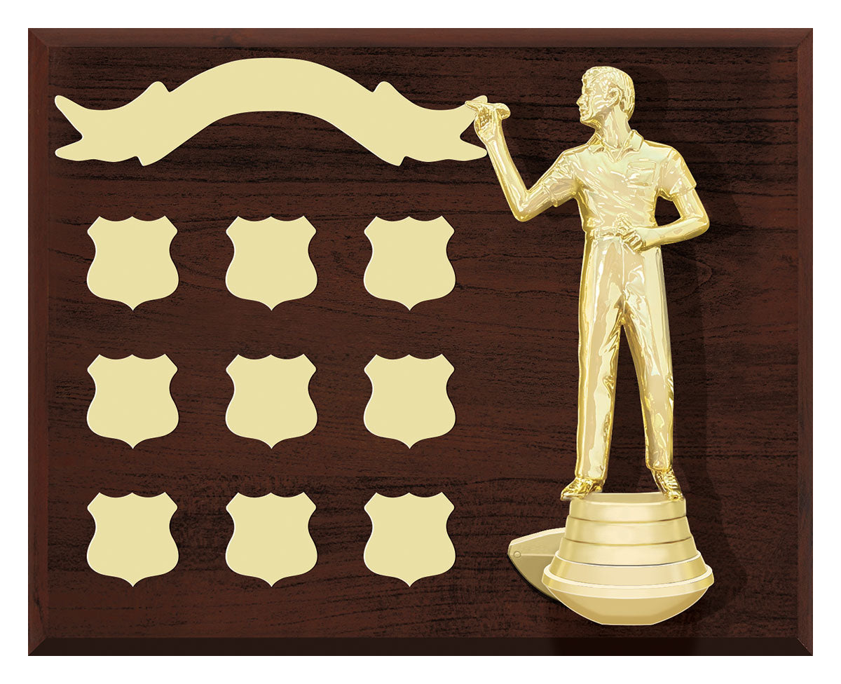 Podium Plaque - Landscape 200mm