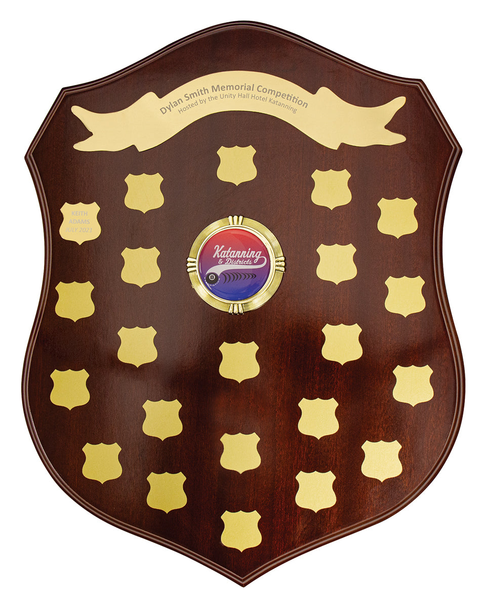 Heritage Gold Shield 400mm