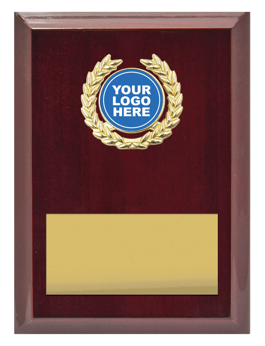 Laurel Plaque - Gold 150mm