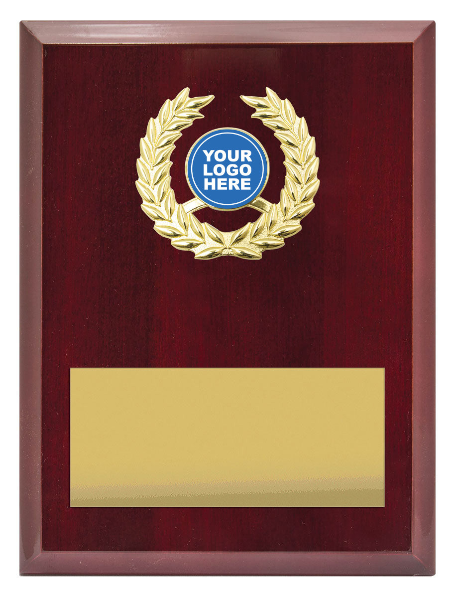 Laurel Plaque - Gold 200mm