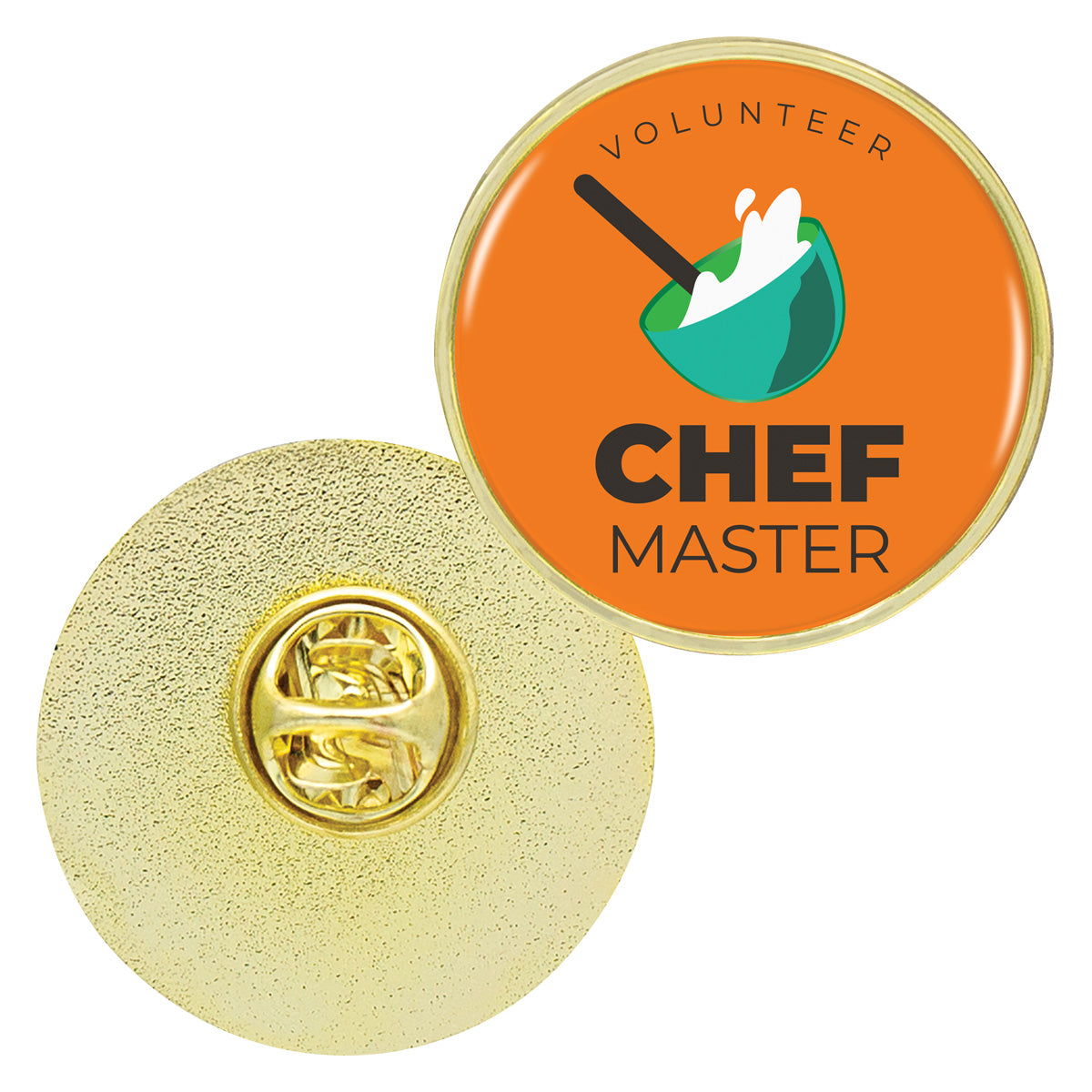 Lapel Pin - Clutch 28mm