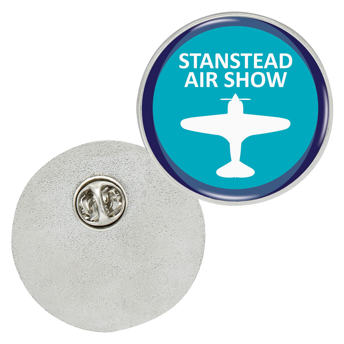 Lapel Pin - Metro 40mm