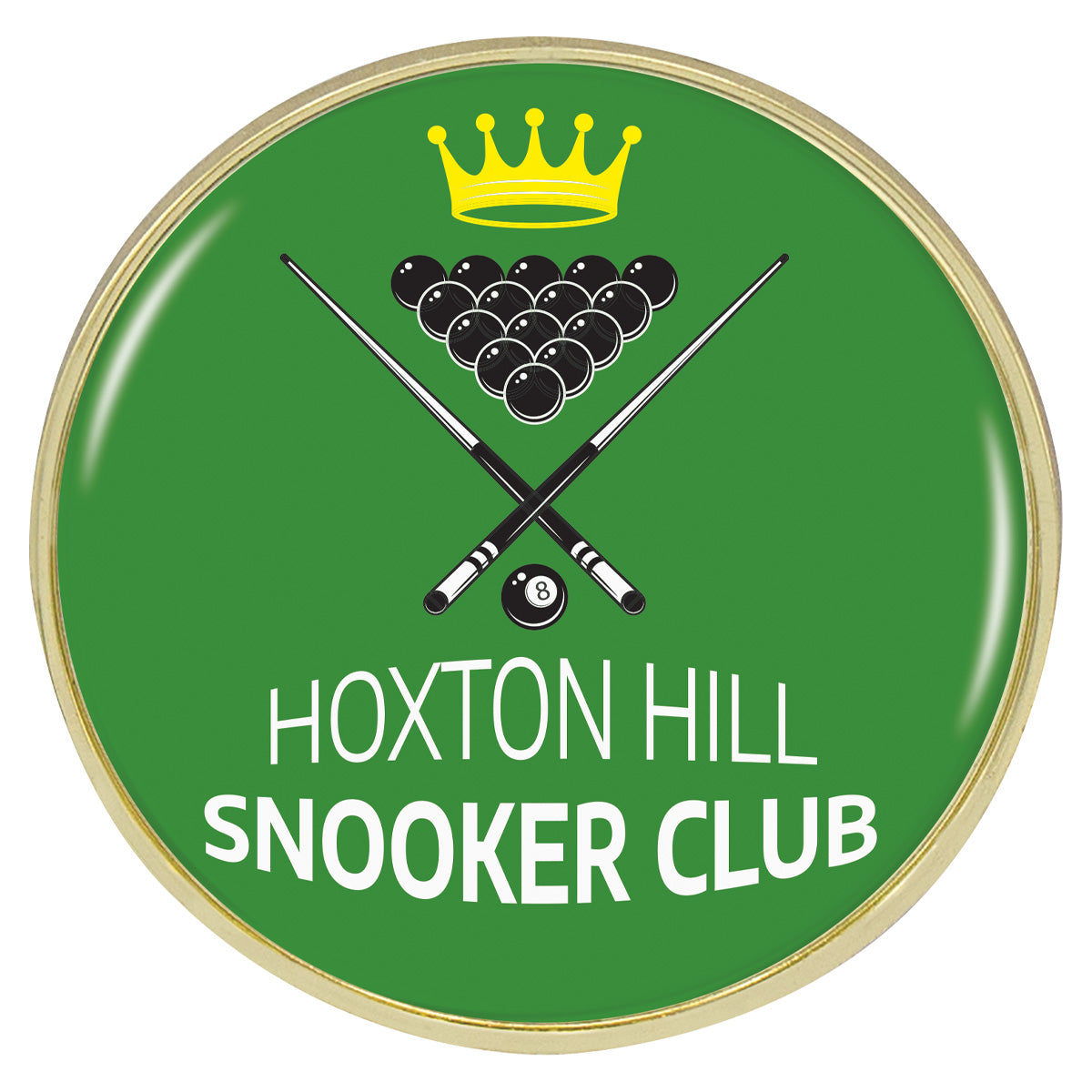 Lapel Pin - Metro 40mm