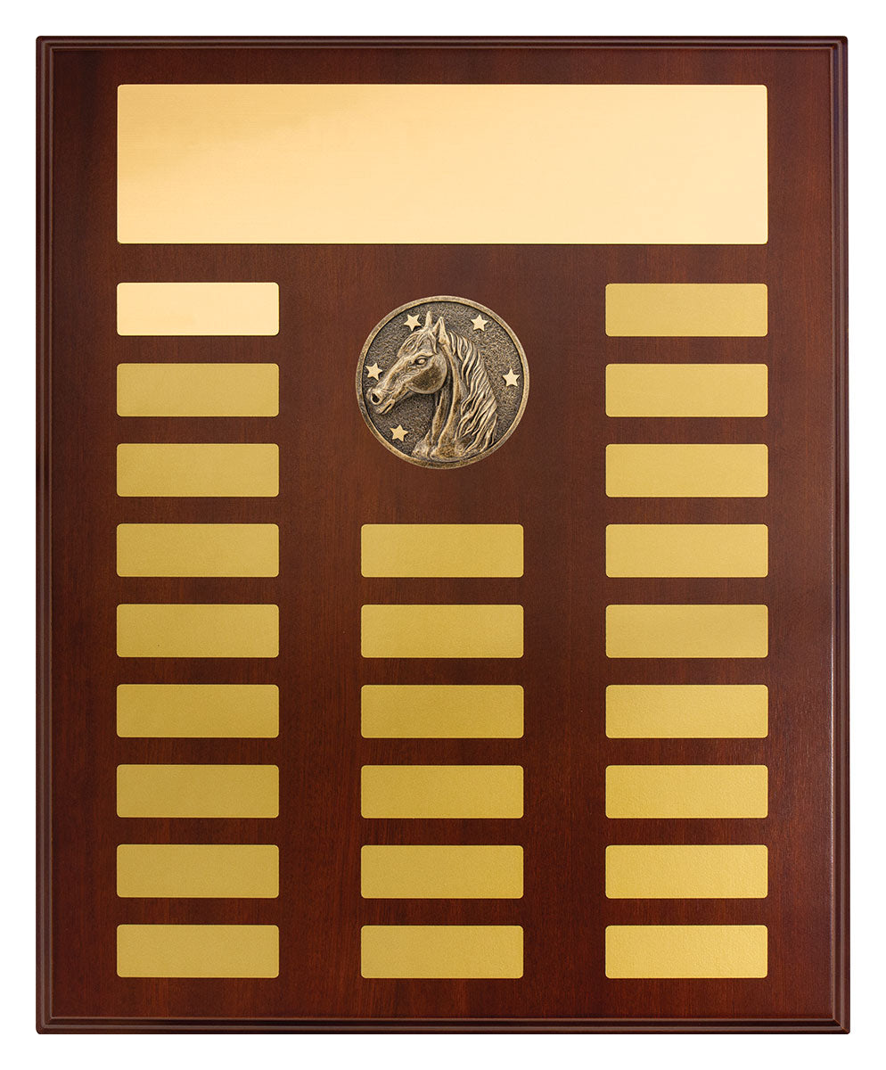 Perpetual Plaque - Horse 380mm
