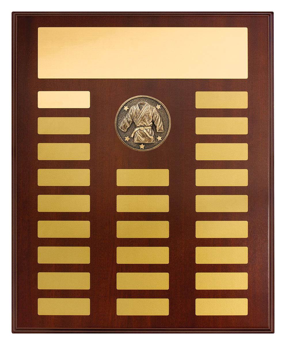 Perpetual Plaque - Martial Arts 380mm