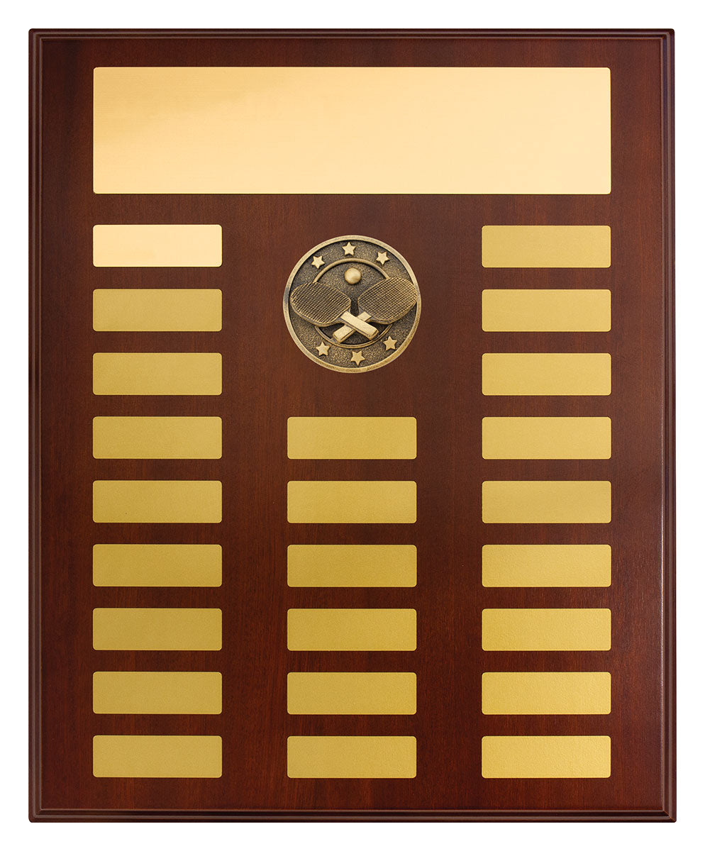 Perpetual Plaque - Table Tennis 380mm