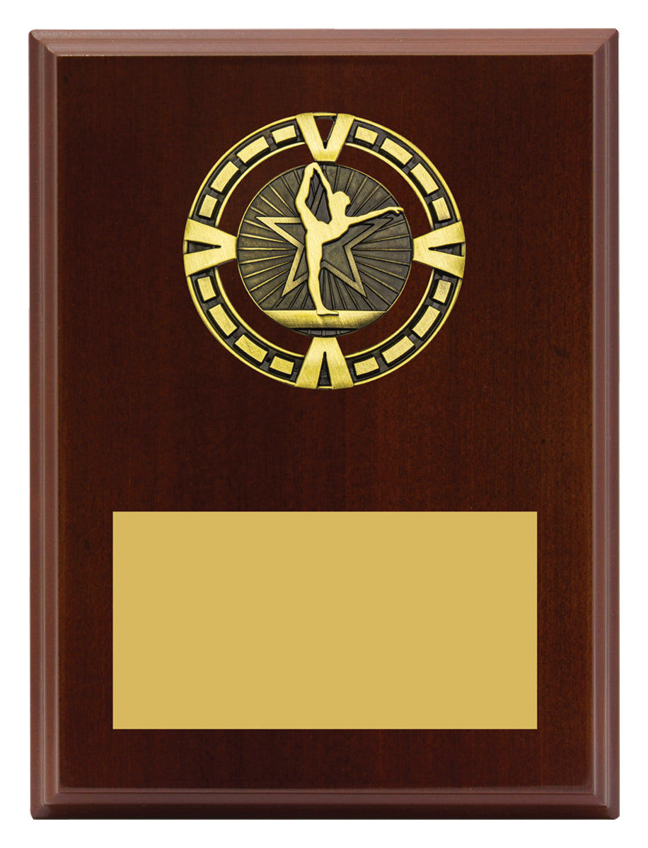 Varsity Plaque - Gymnastics 200mm