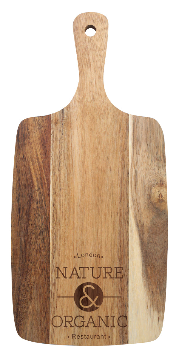 Acacia Board with Handle 490mm