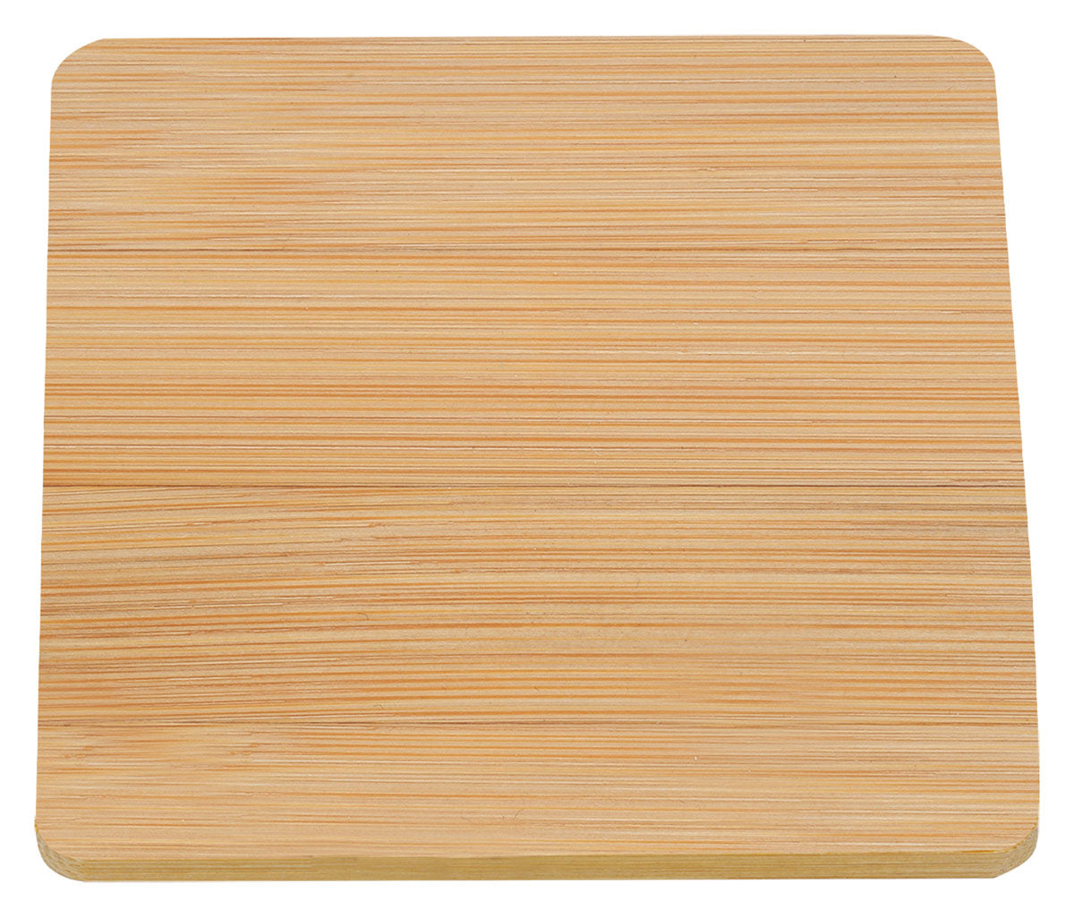 Bamboo Coaster Set - Square 90mm
