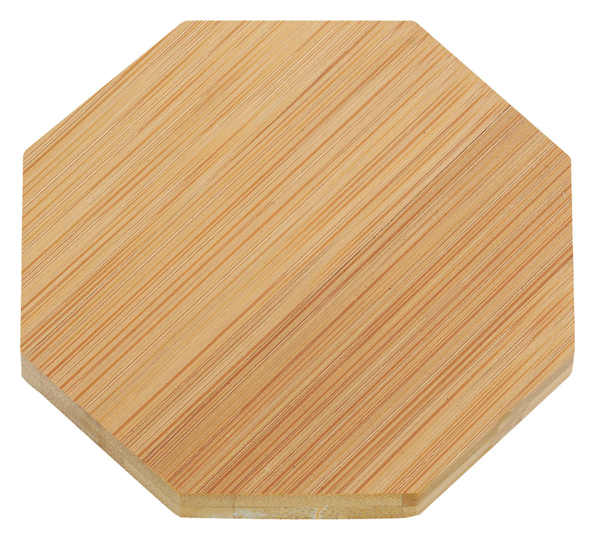 Bamboo Coaster Set - Octagon 90mm