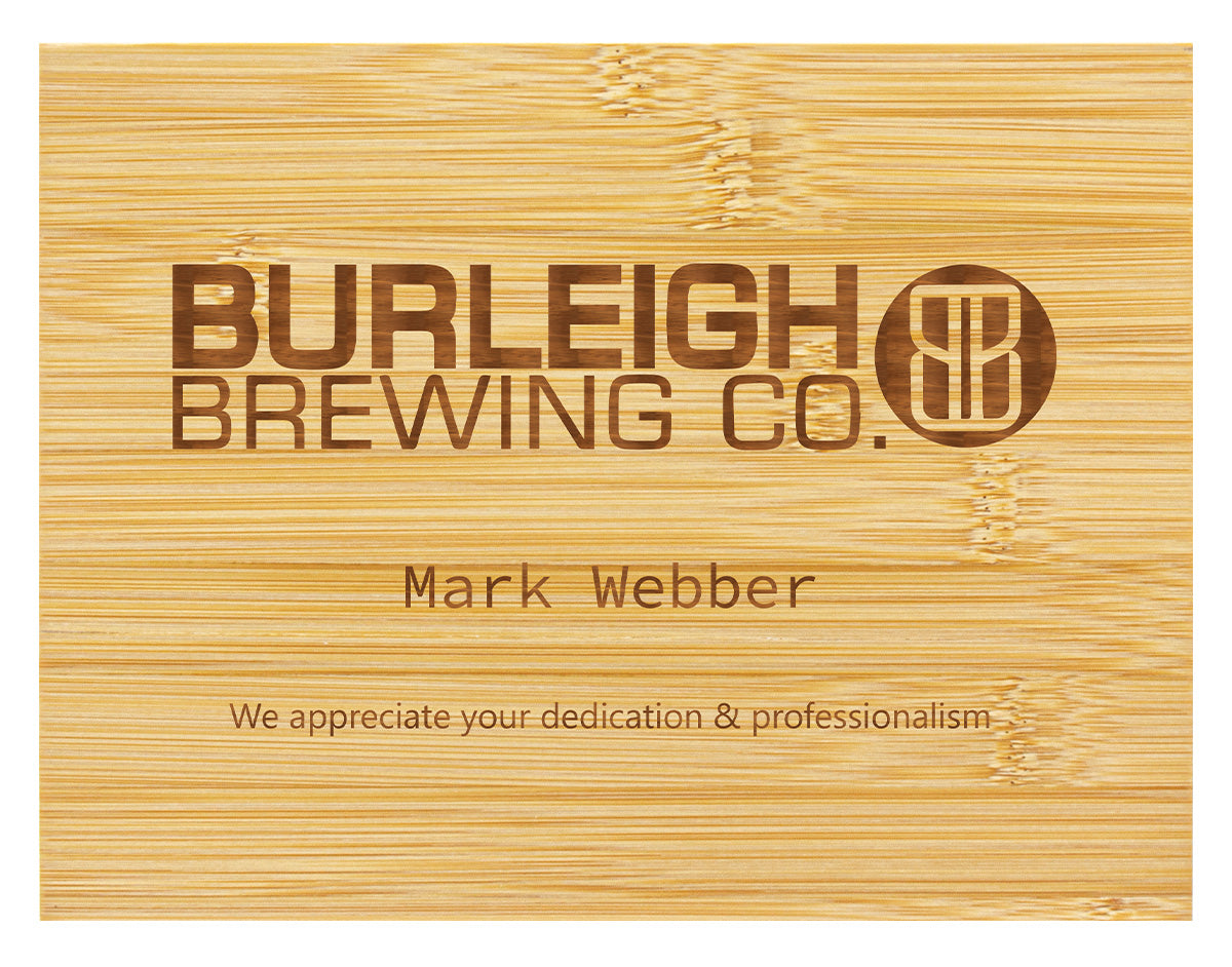 Bamboo Plaque 225mm