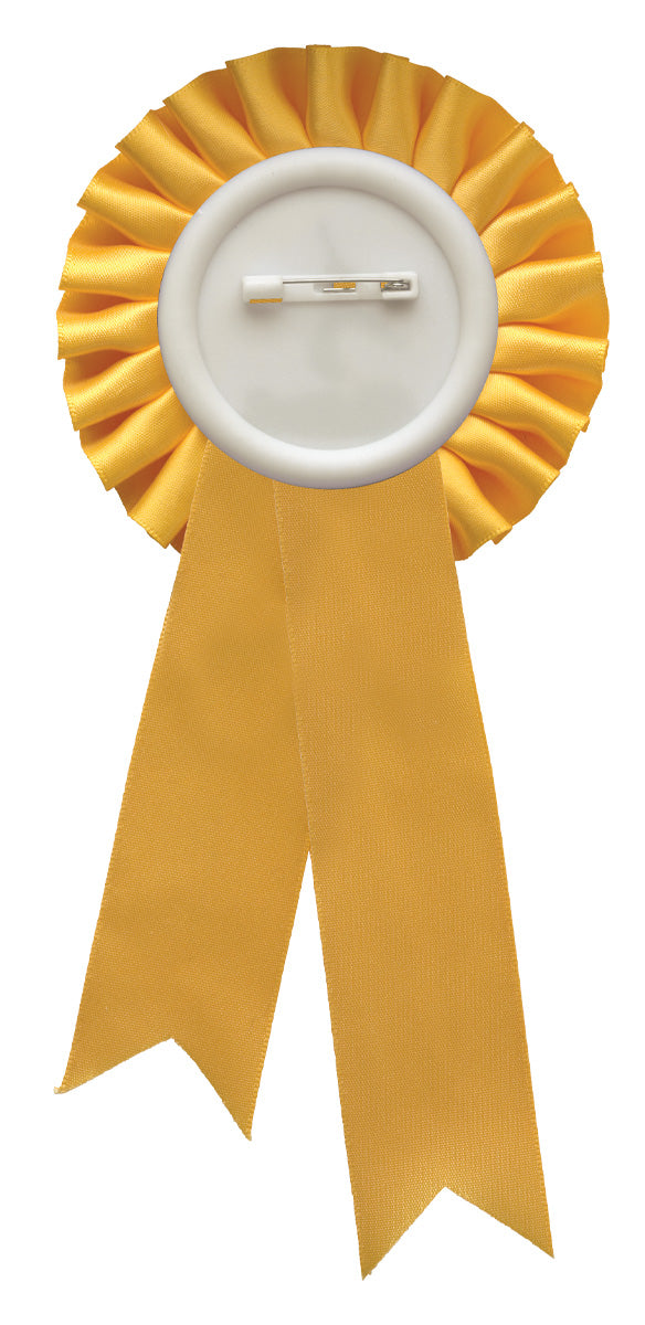 Yellow Rosette w/ Clip 210mm
