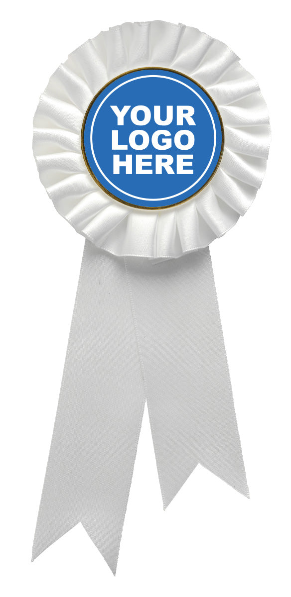 White Rosette w/ Clip 210mm