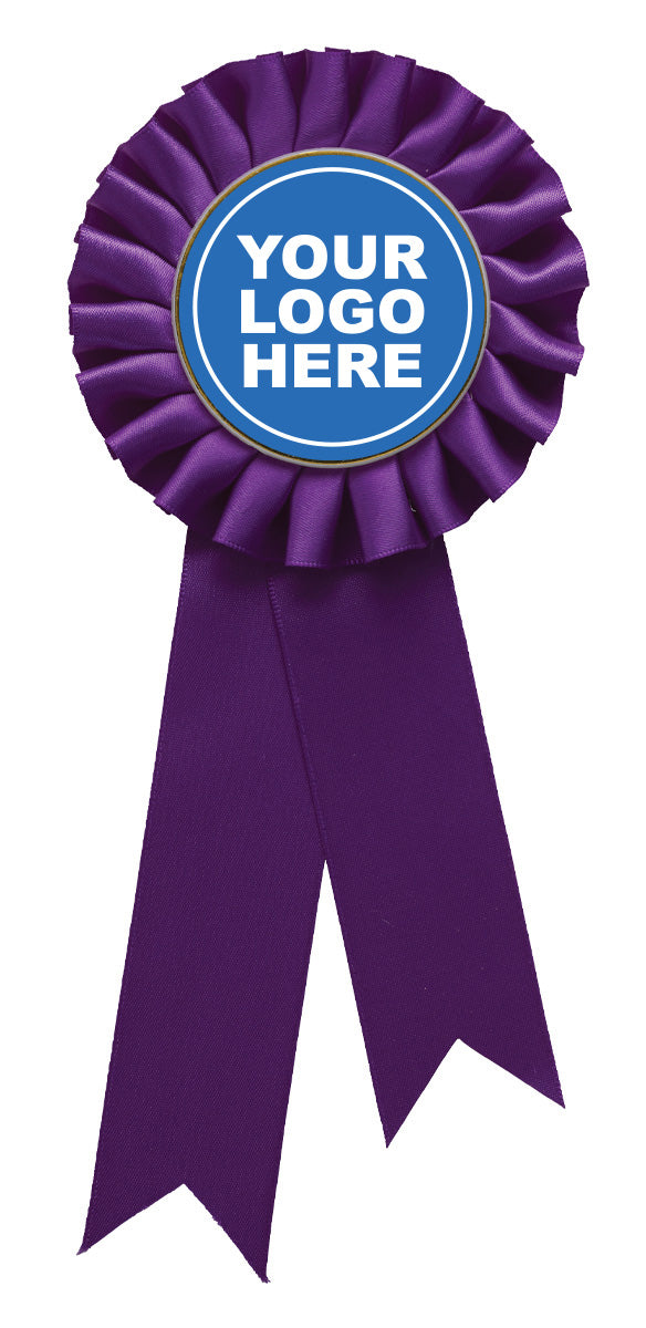 Purple Rosette w/ Clip 210mm