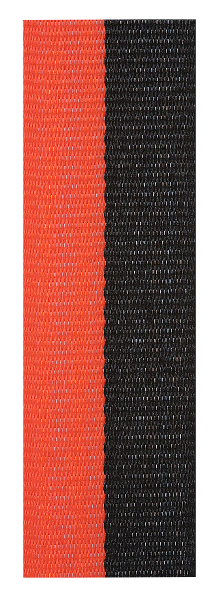 Black / Orange Ribbon 800 x 23mm