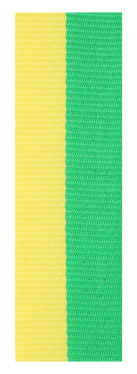 Green / Yellow Ribbon 800 x 23mm