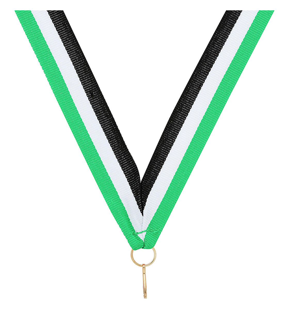 Green / White / Black Ribbon 800 x 23mm