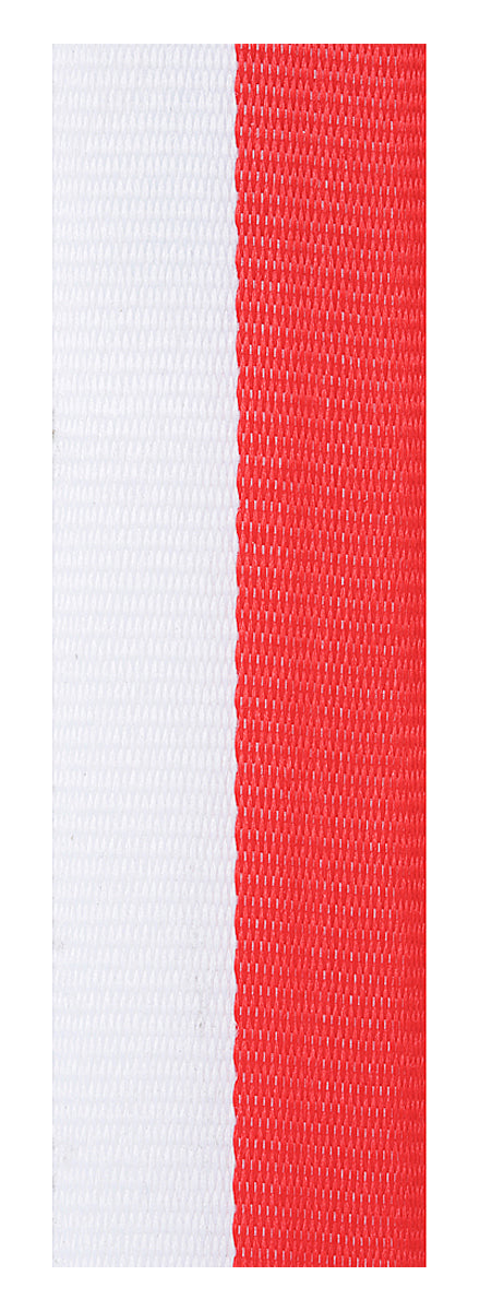 Red / White Ribbon 800 x 23mm
