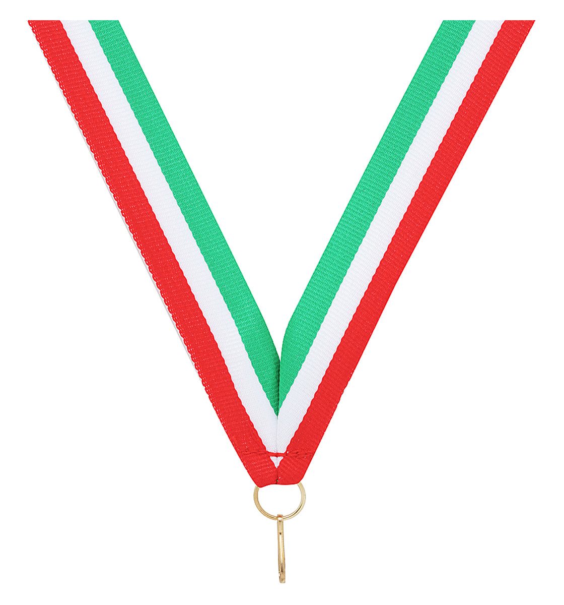 Red / White / Green Ribbon 800 x 23mm