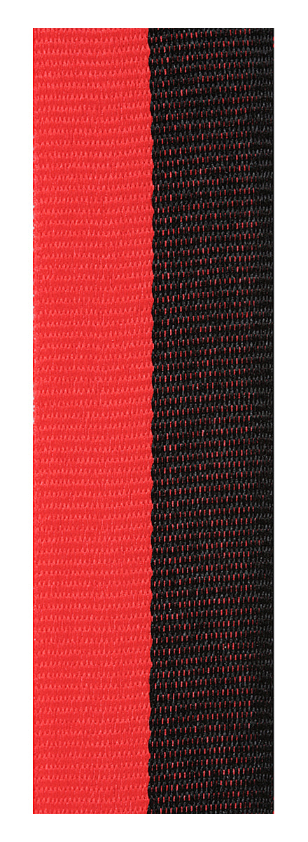 Black / Red Ribbon 800 x 23mm