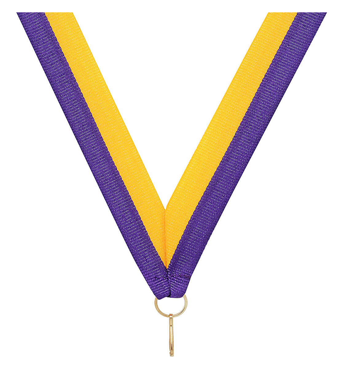 Purple / Gold Ribbon 800 x 23mm