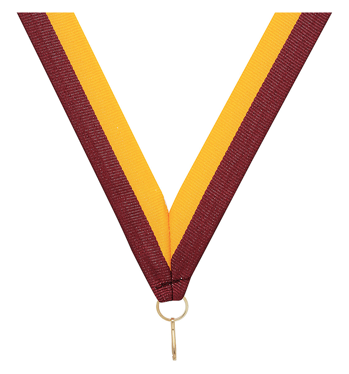 Maroon / Gold Ribbon 800 x 23mm