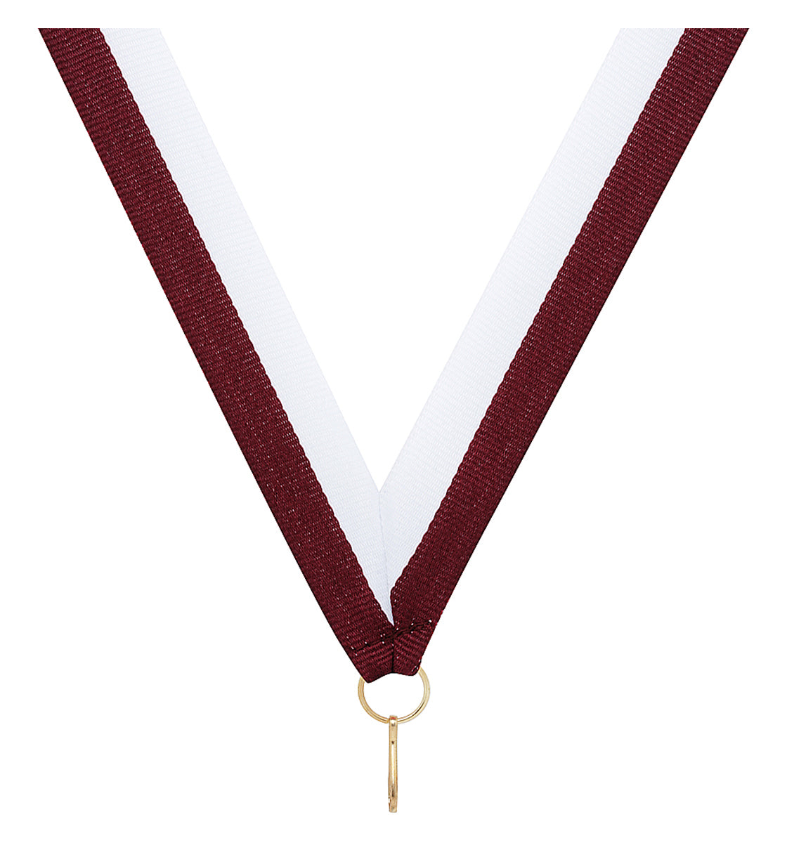 Maroon / White Ribbon 800 x 23mm