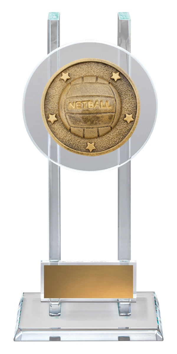 Netball Spartan Glass 165mm