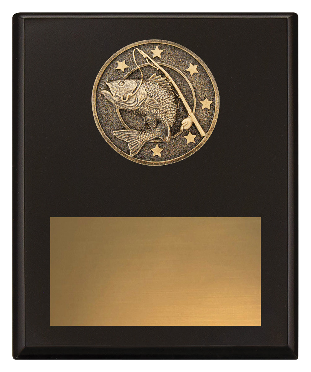 Challenge Plaque - Fishing 200mm
