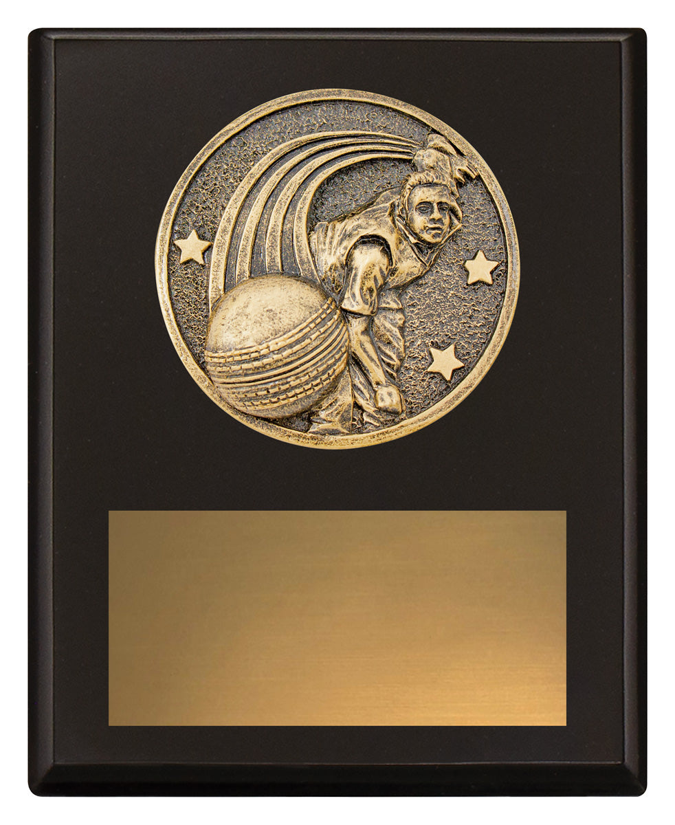 Challenge Plaque - Bowling 150mm
