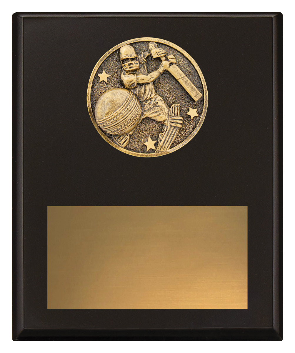 Challenge Plaque - Batting 200mm