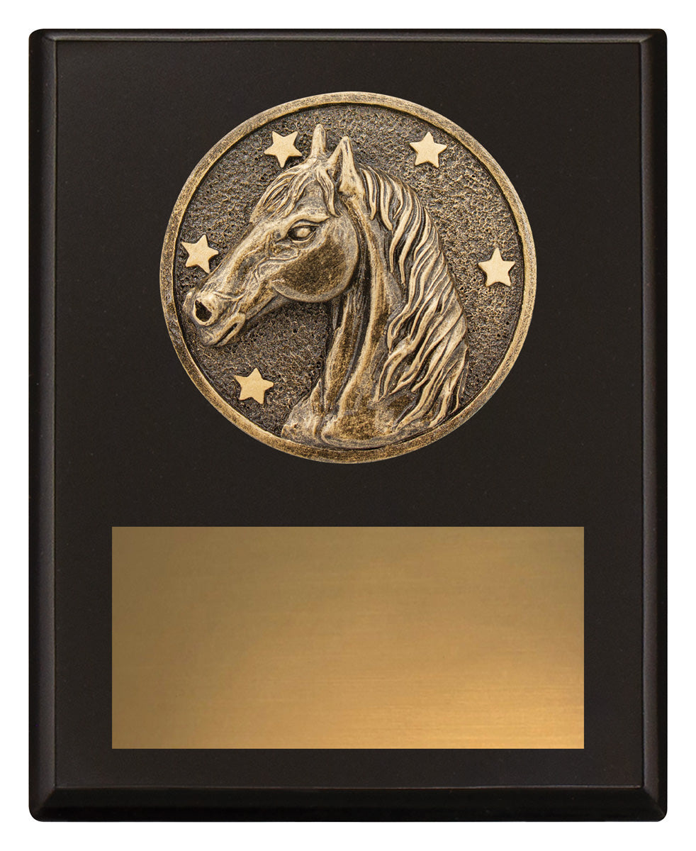 Challenge Plaque - Horse 150mm