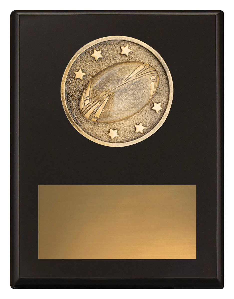 Challenge Plaque - Rugby 175mm