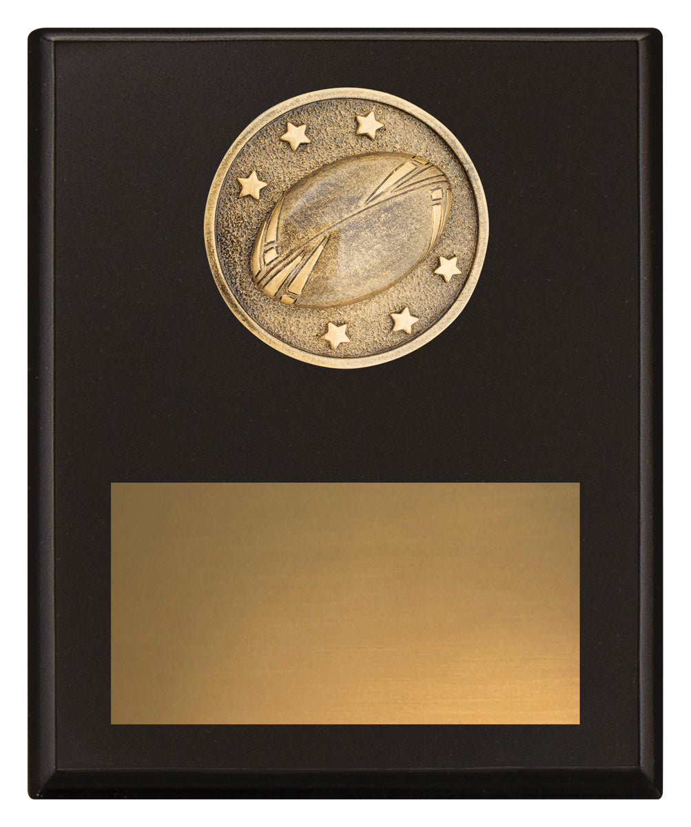 Challenge Plaque - Rugby 200mm