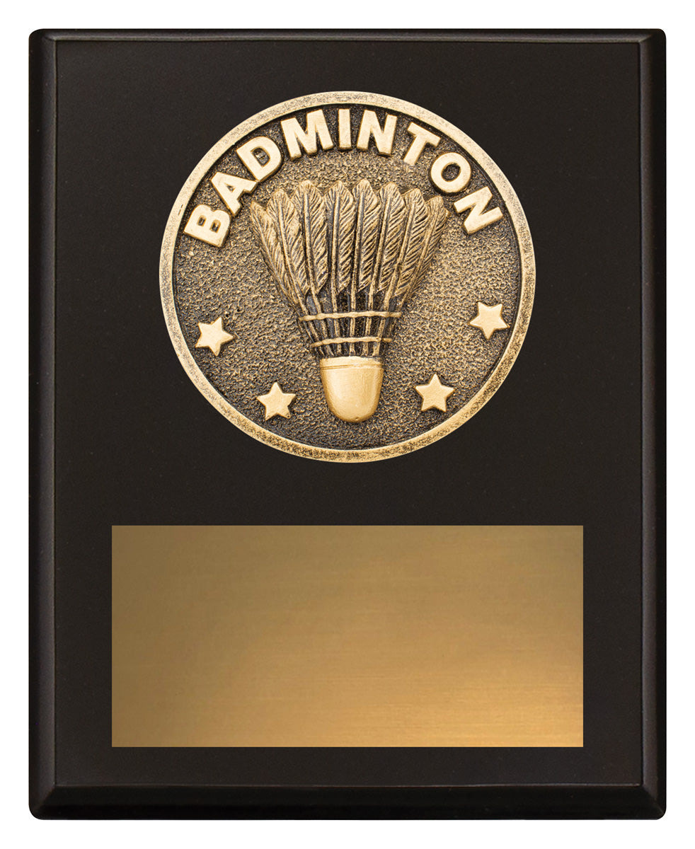 Challenge Plaque - Badminton 150mm