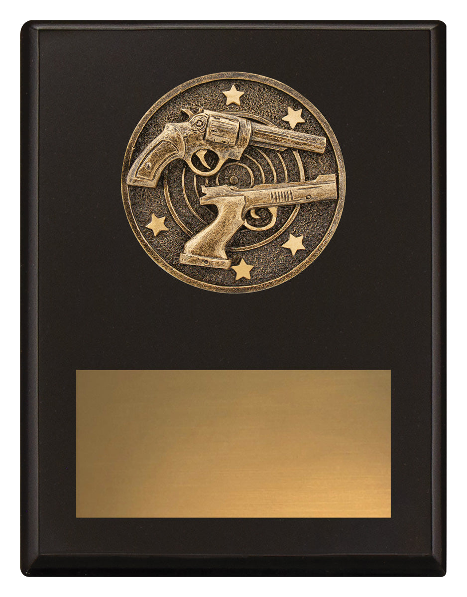Challenge Plaque - Pistol 175mm