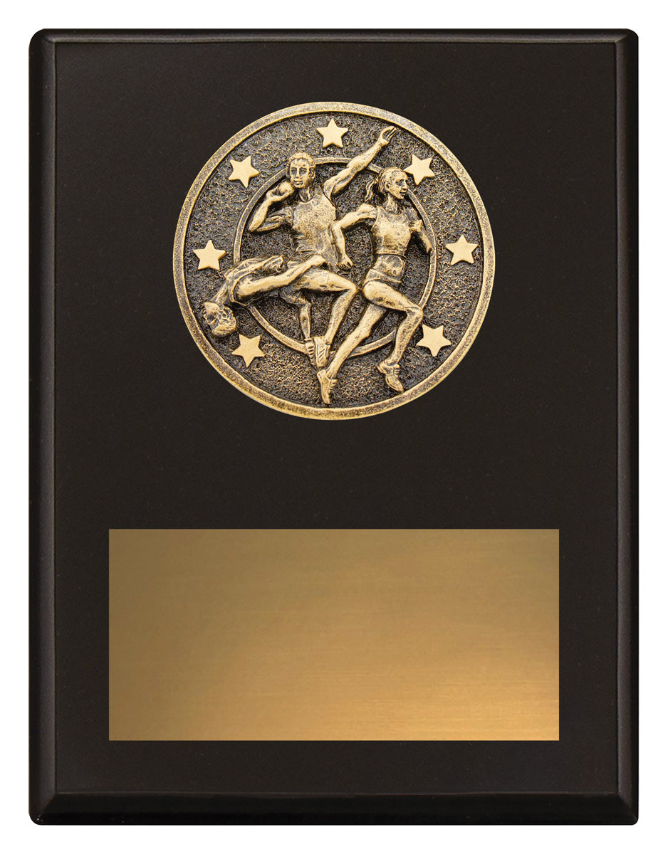 Challenge Plaque - Track & Field 175mm