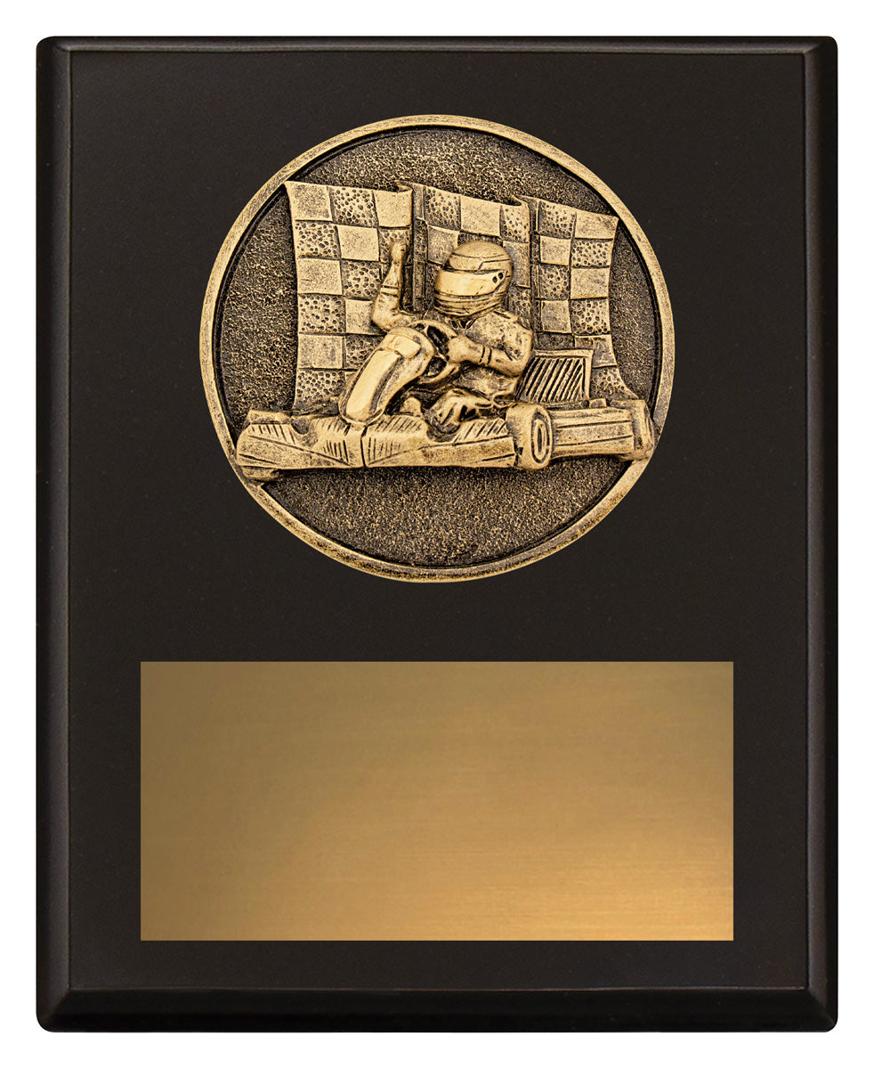 Challenge Plaque - Go Kart 150mm