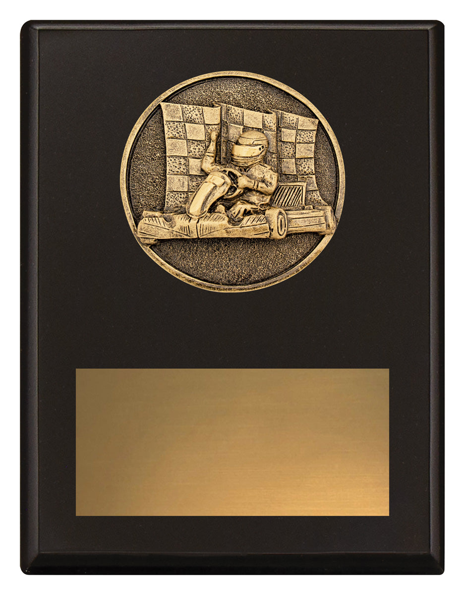 Challenge Plaque - Go Kart 175mm