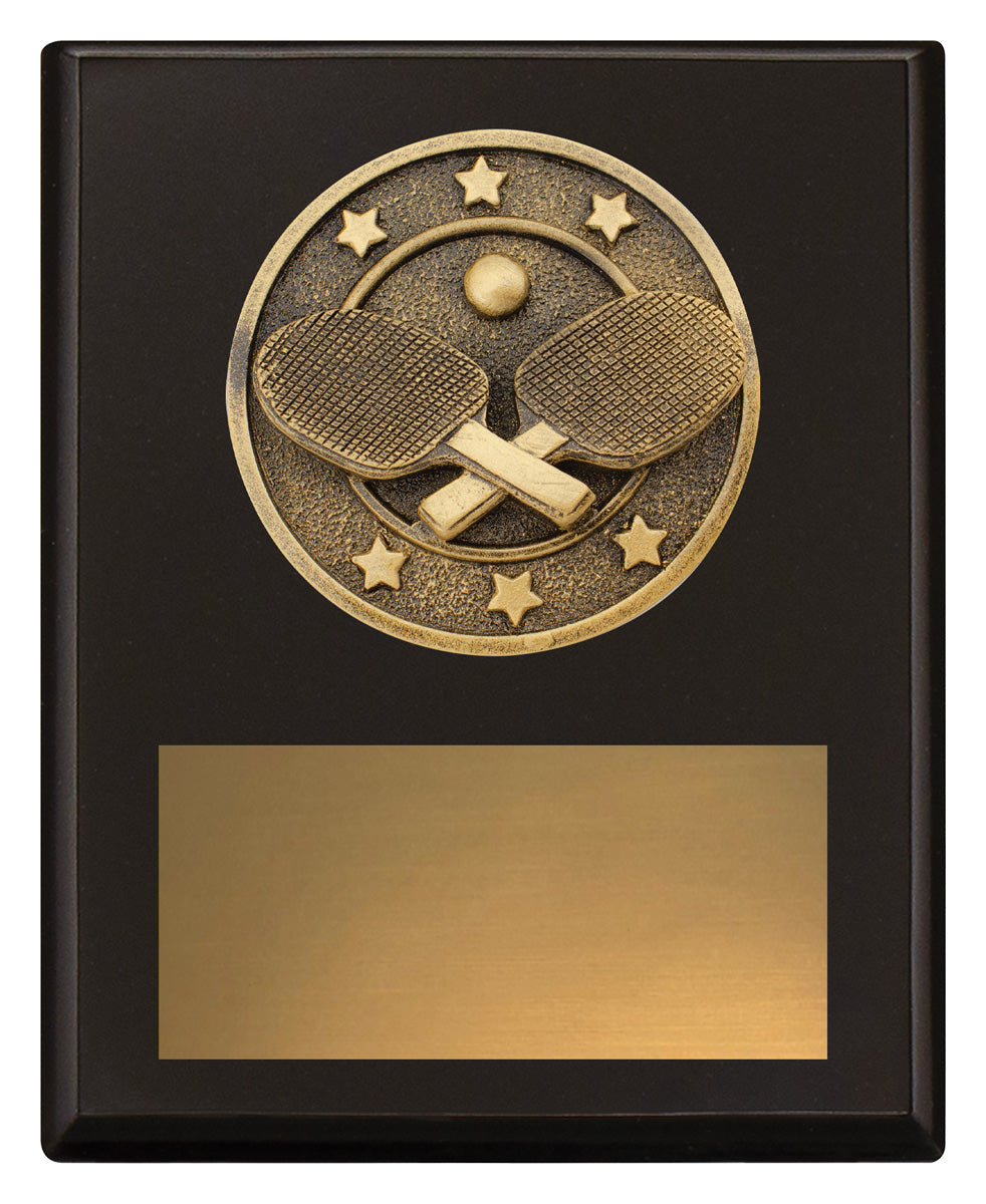 Challenge Plaque - Table Tennis 150mm