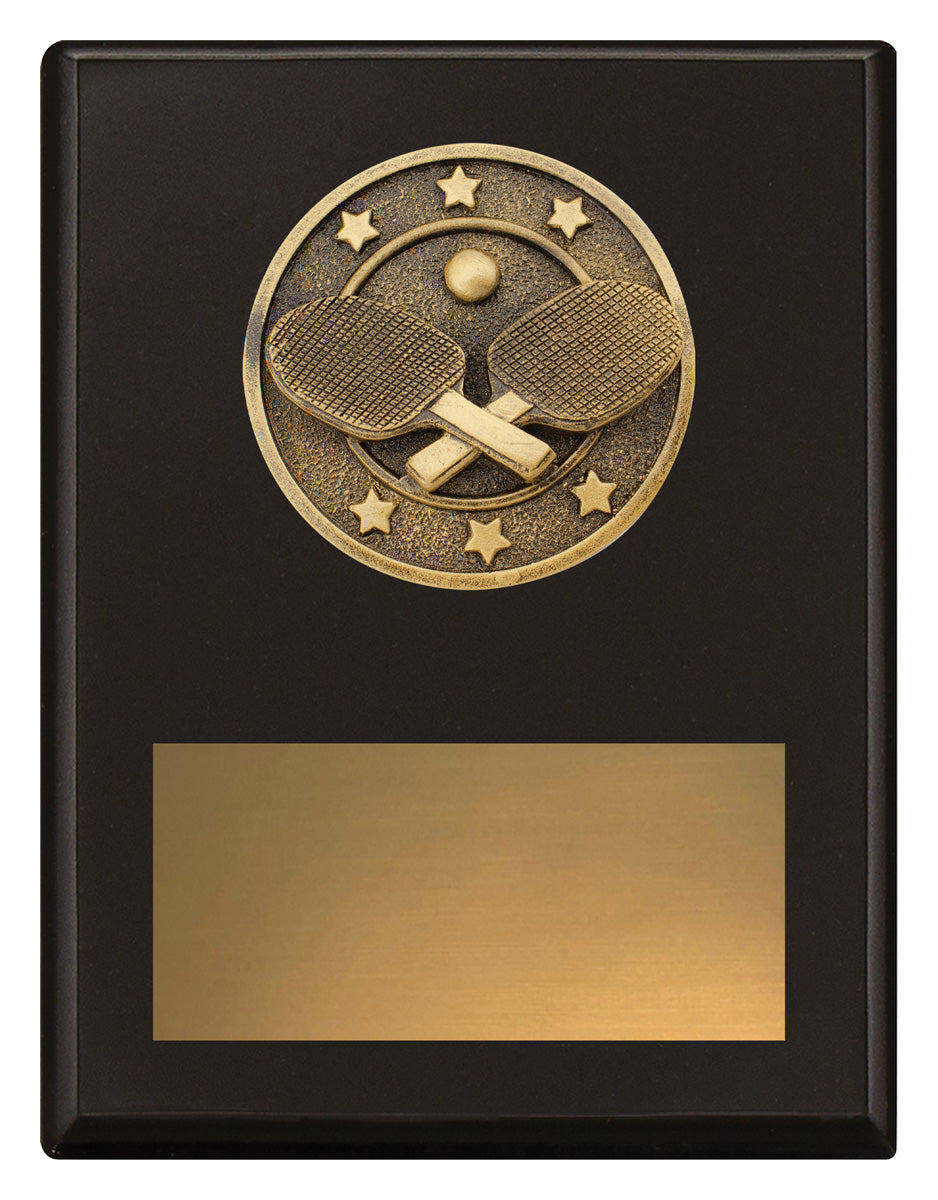 Challenge Plaque - Table Tennis 175mm