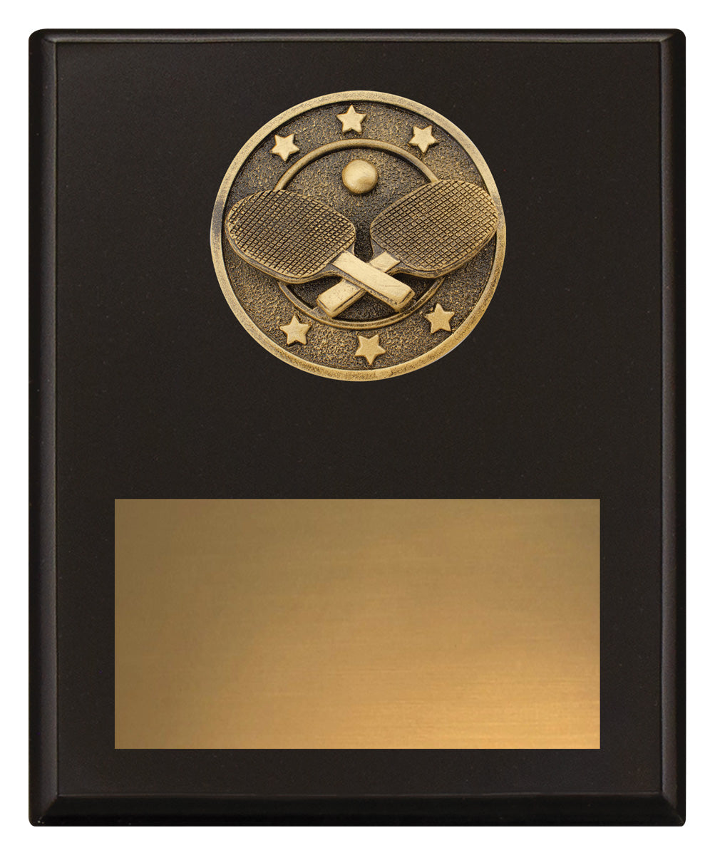 Challenge Plaque - Table Tennis 200mm